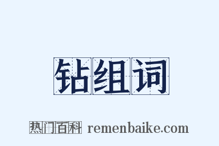 钻组词是什么意思的图片